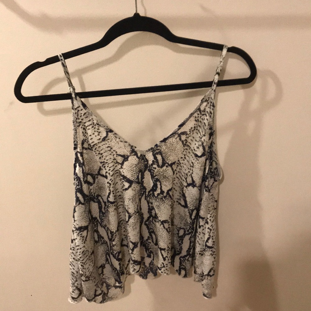 Tobi snakeskin camisole